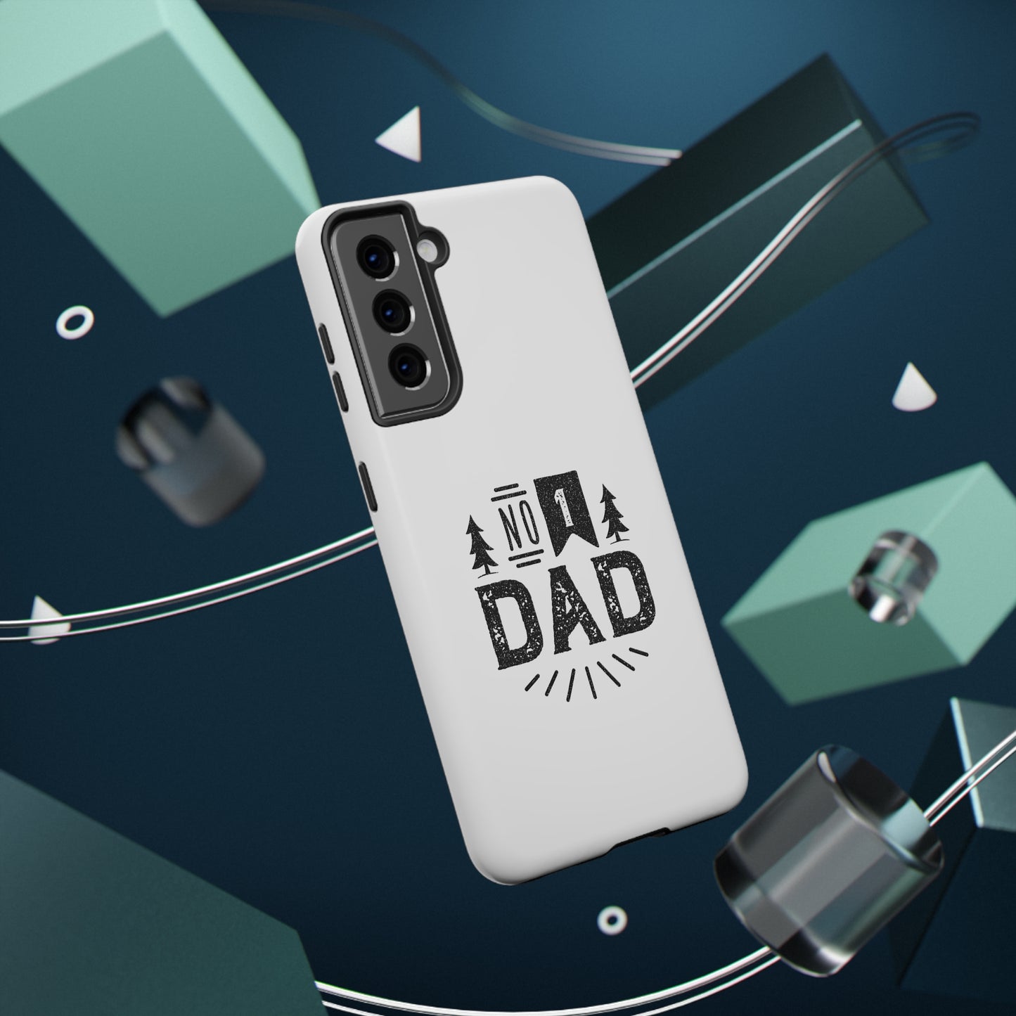 No. 1 Dad Phone Case - White