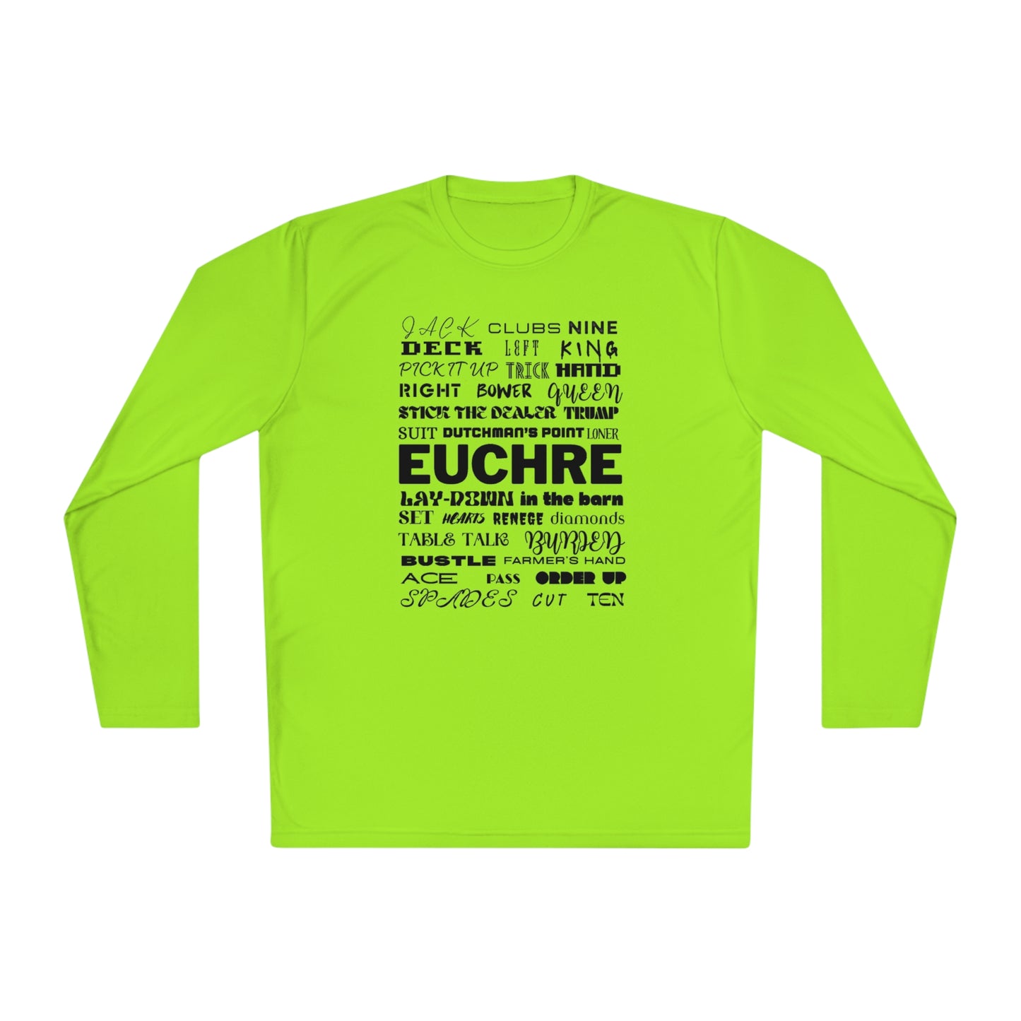 Euchre Terms Long Sleeve Shirt