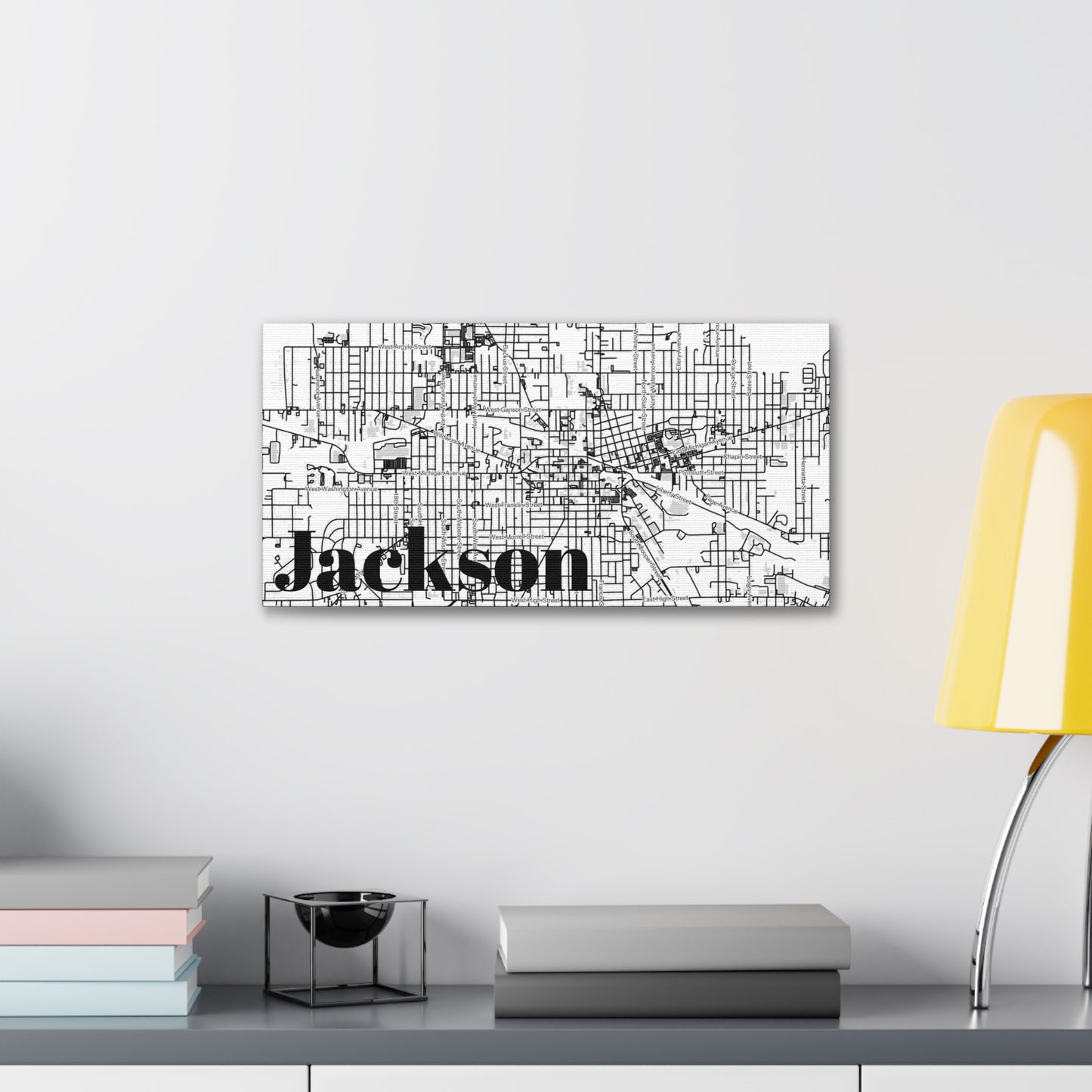 Jackson (City) Canvas
