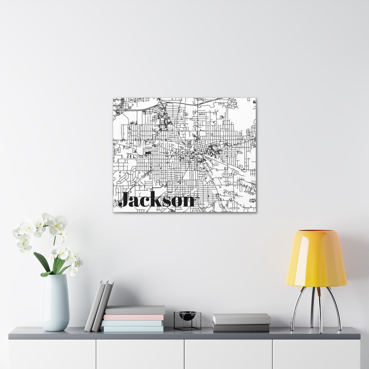 Jackson (City) Canvas