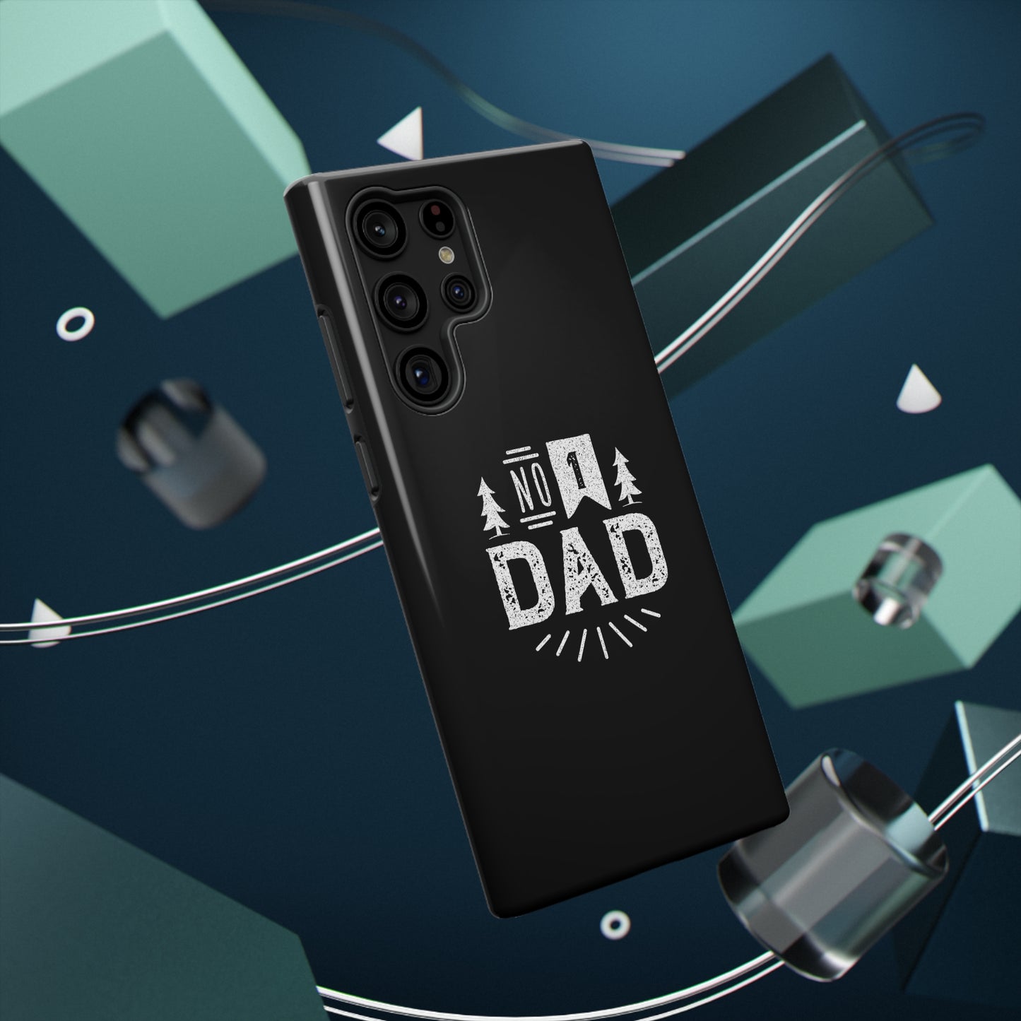 No. 1 Dad Phone Case - Black