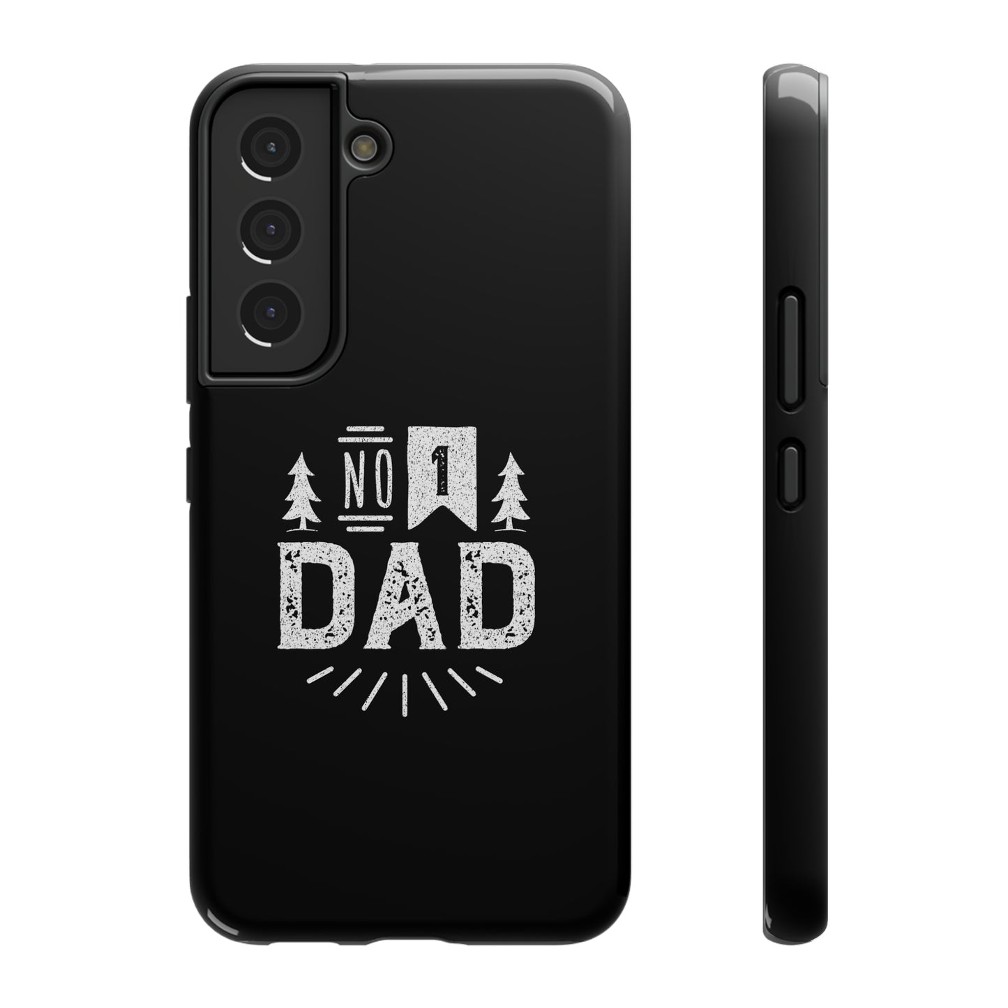 No. 1 Dad Phone Case - Black