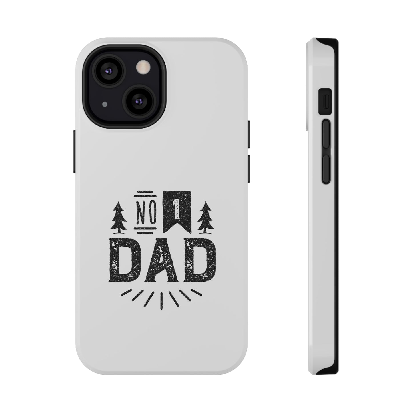 No. 1 Dad Phone Case - White