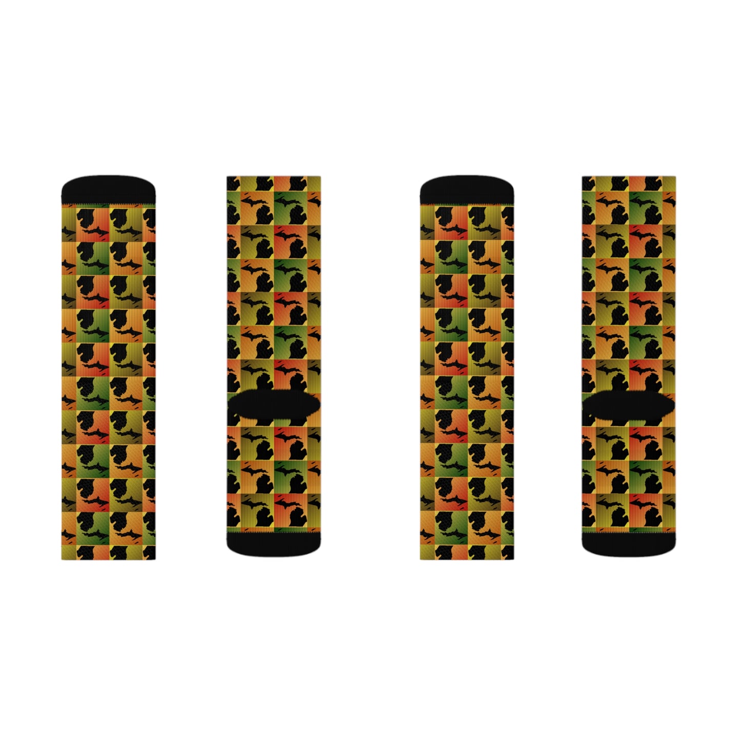 Michigan Fall Color Socks