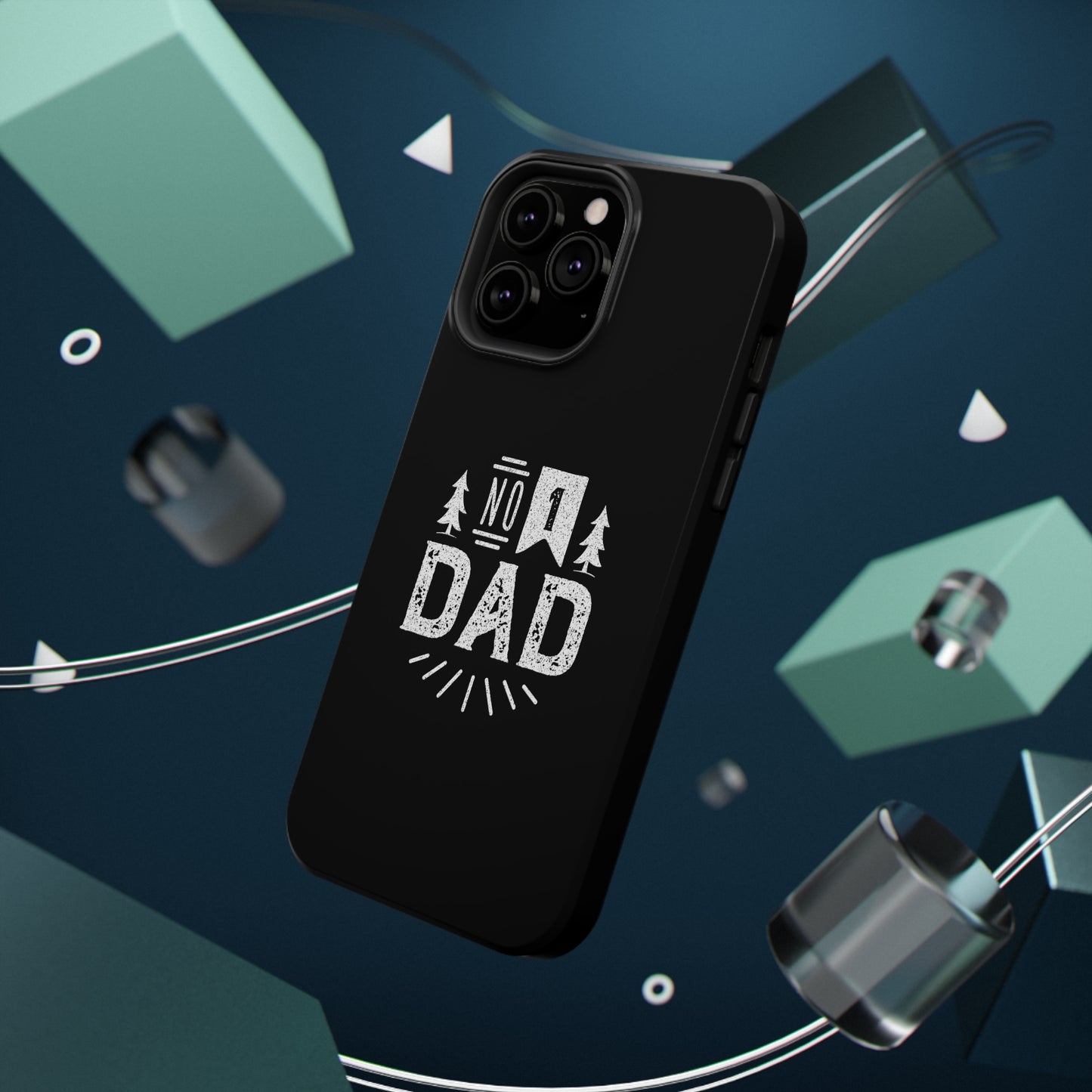 No. 1 Dad Phone Case - Black