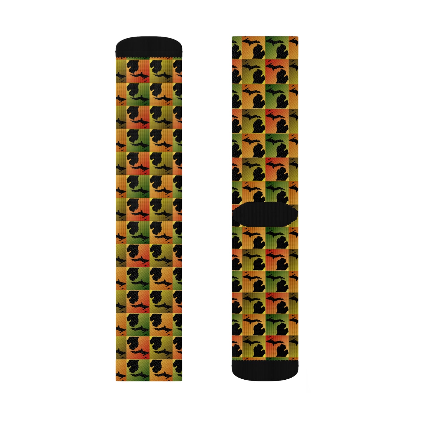 Michigan Fall Color Socks