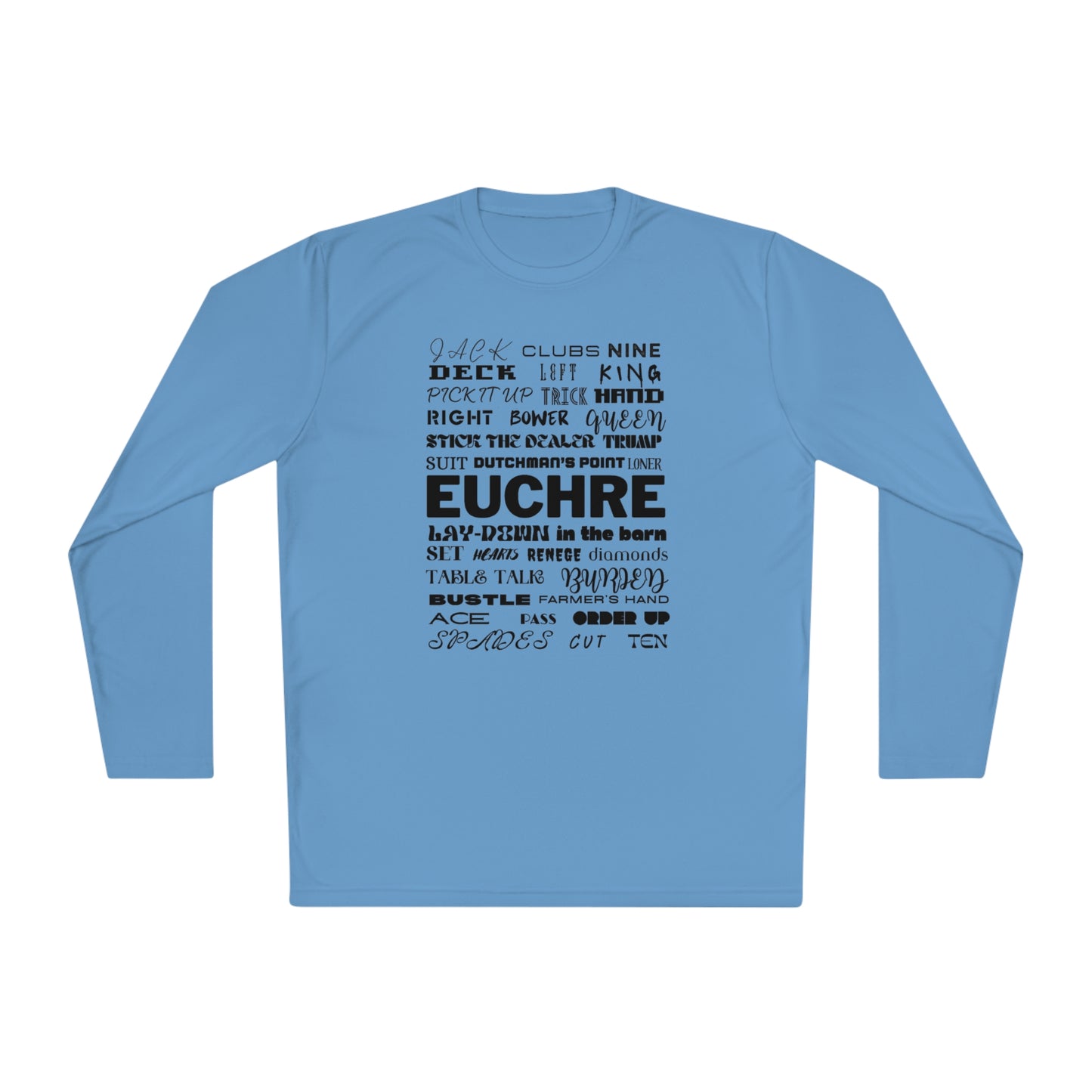Euchre Terms Long Sleeve Shirt