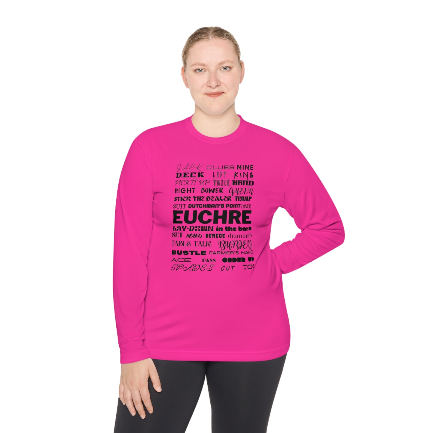 Euchre Terms Long Sleeve Shirt