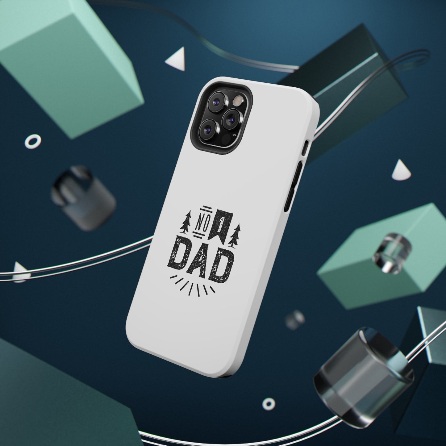 No. 1 Dad Phone Case - White
