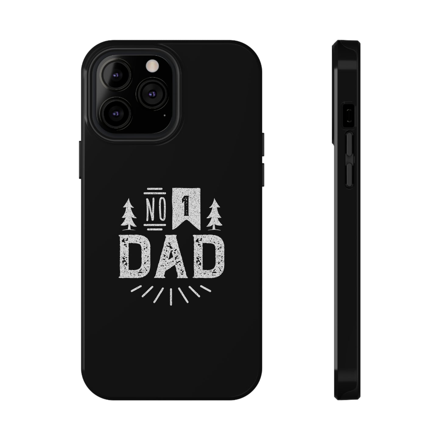 No. 1 Dad Phone Case - Black