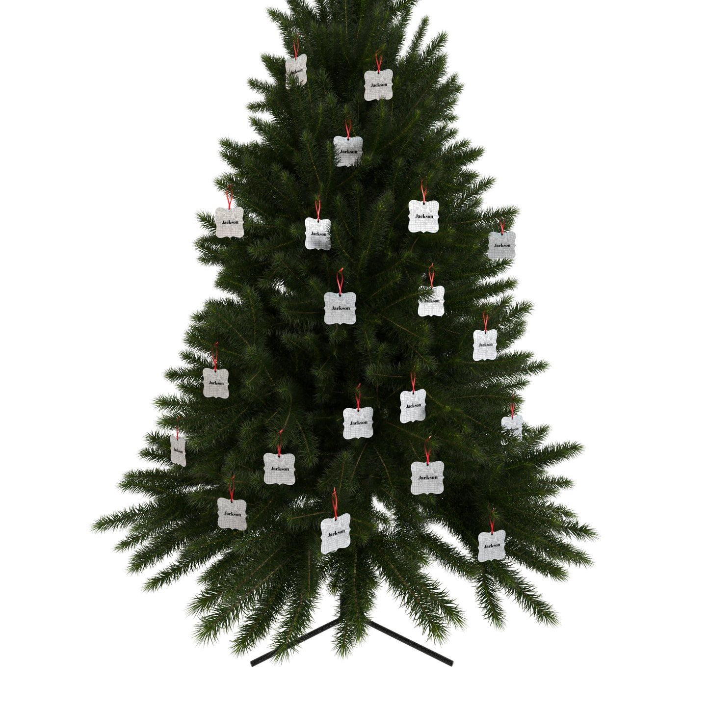 Jackson (Downtown) Aluminum Ornament