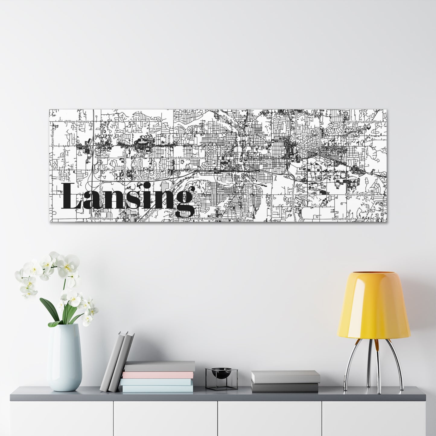 Lansing (City) Canvas