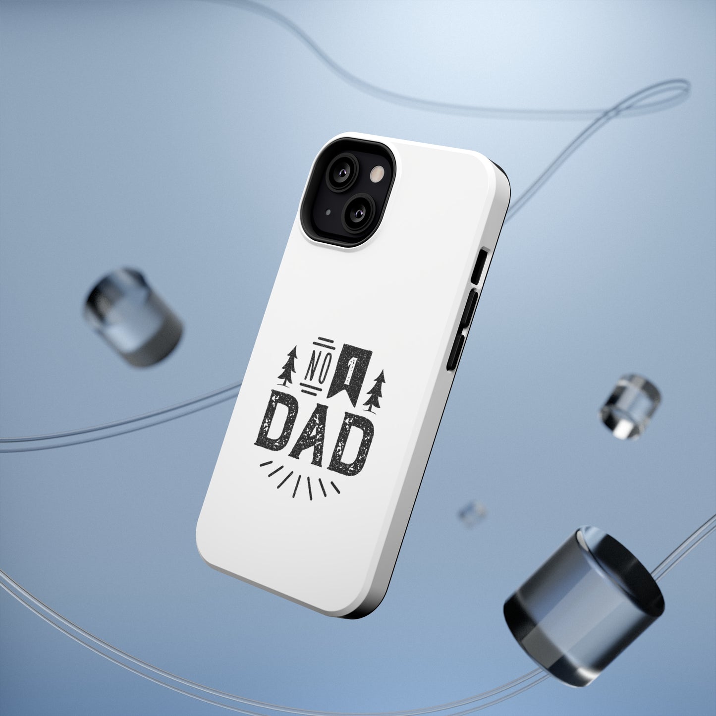 No. 1 Dad Phone Case - White