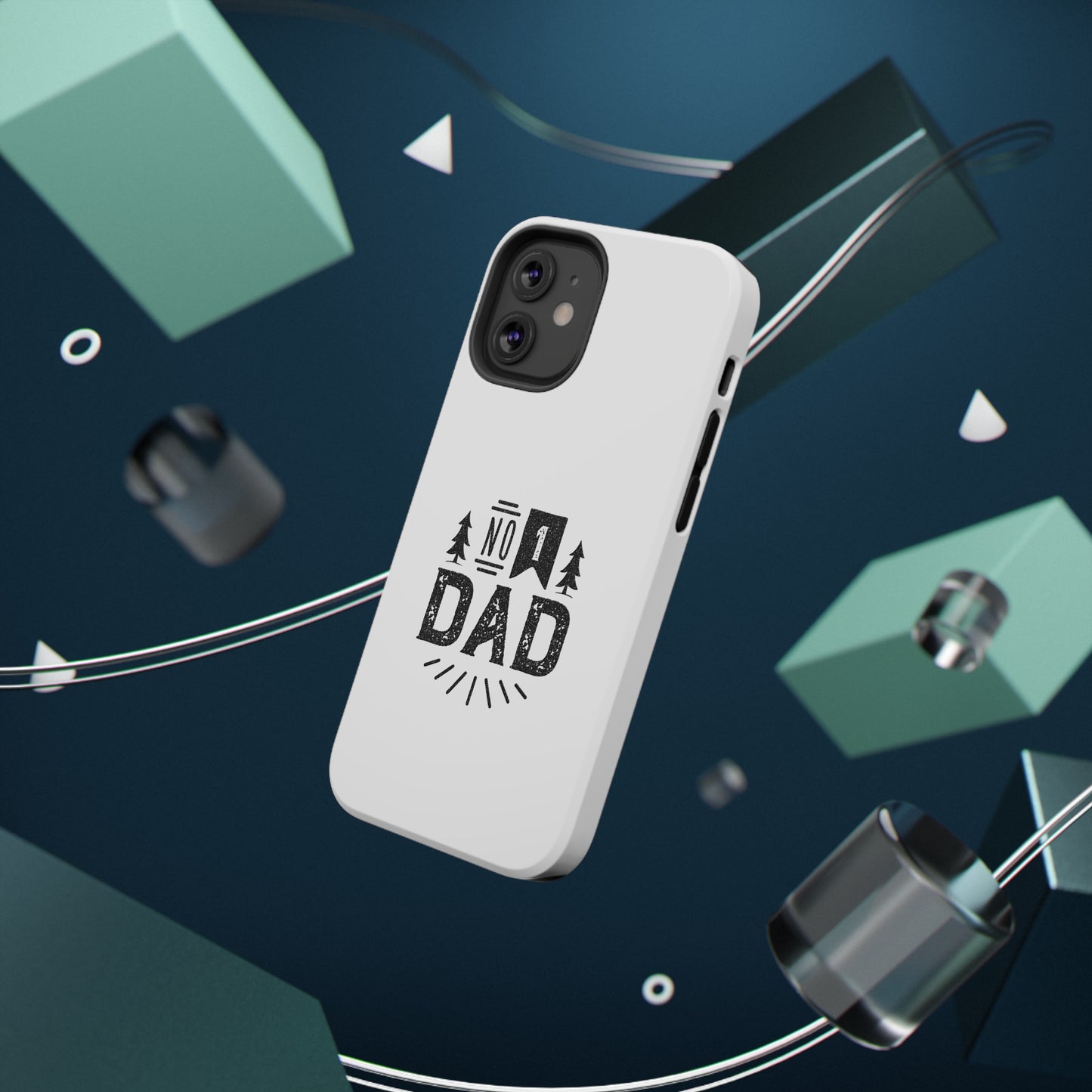 No. 1 Dad Phone Case - White