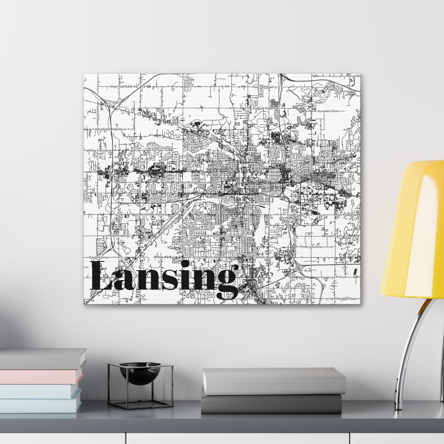 Lansing (City) Canvas