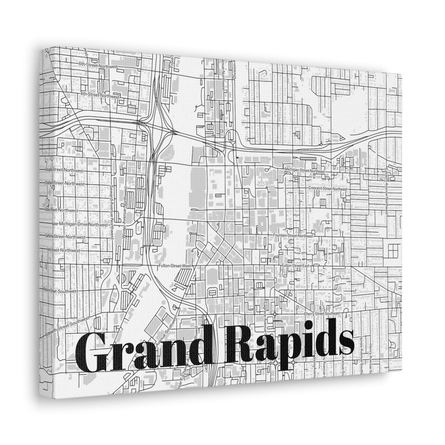 Grand Rapids (Downtown) Canvas