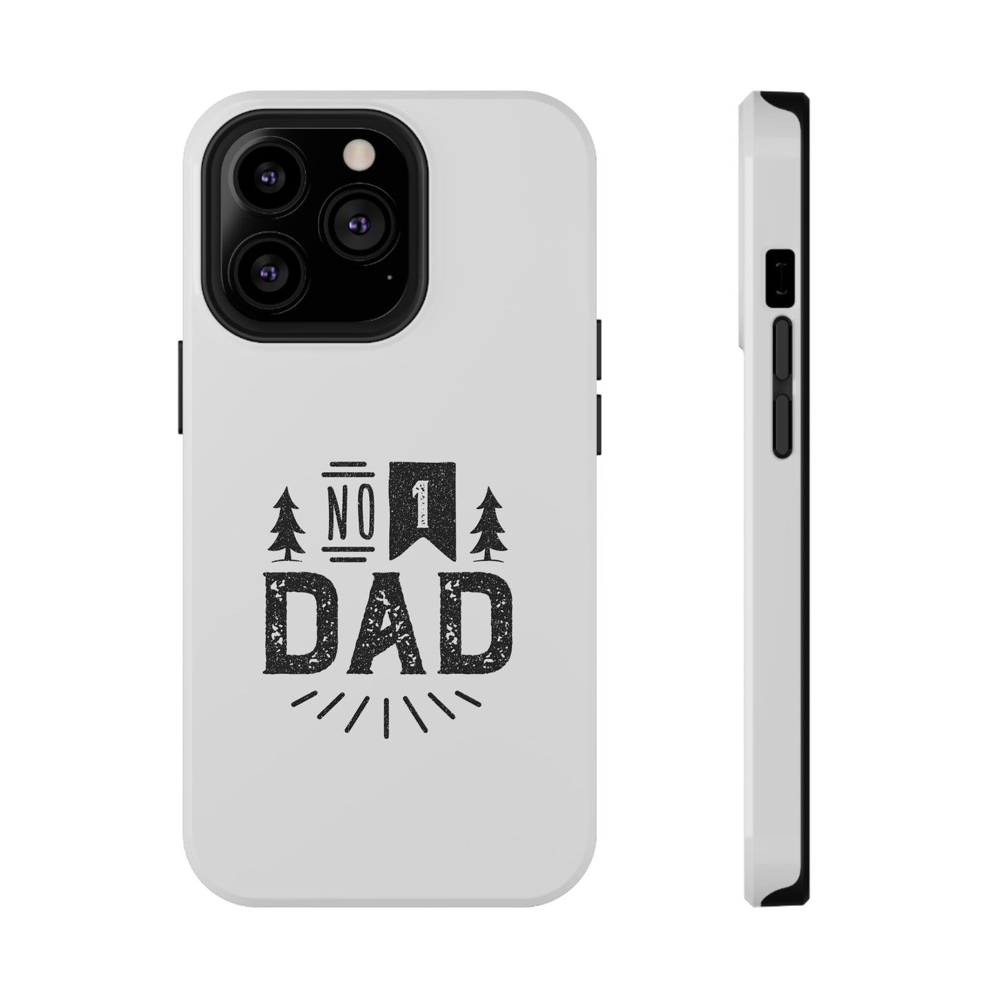 No. 1 Dad Phone Case - White