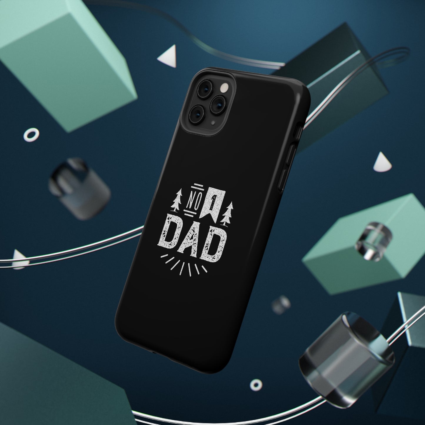 No. 1 Dad Phone Case - Black