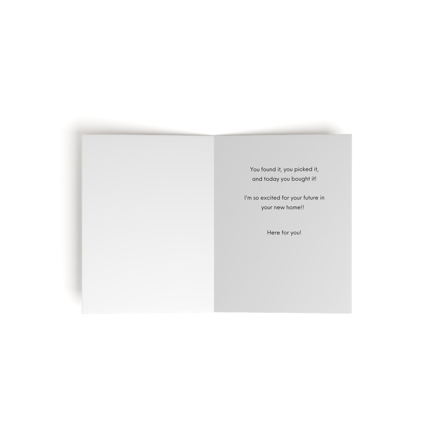 "Home Sweet Home" Red - Cards for Real Estate Agents (8, 16, and 24 pcs)
