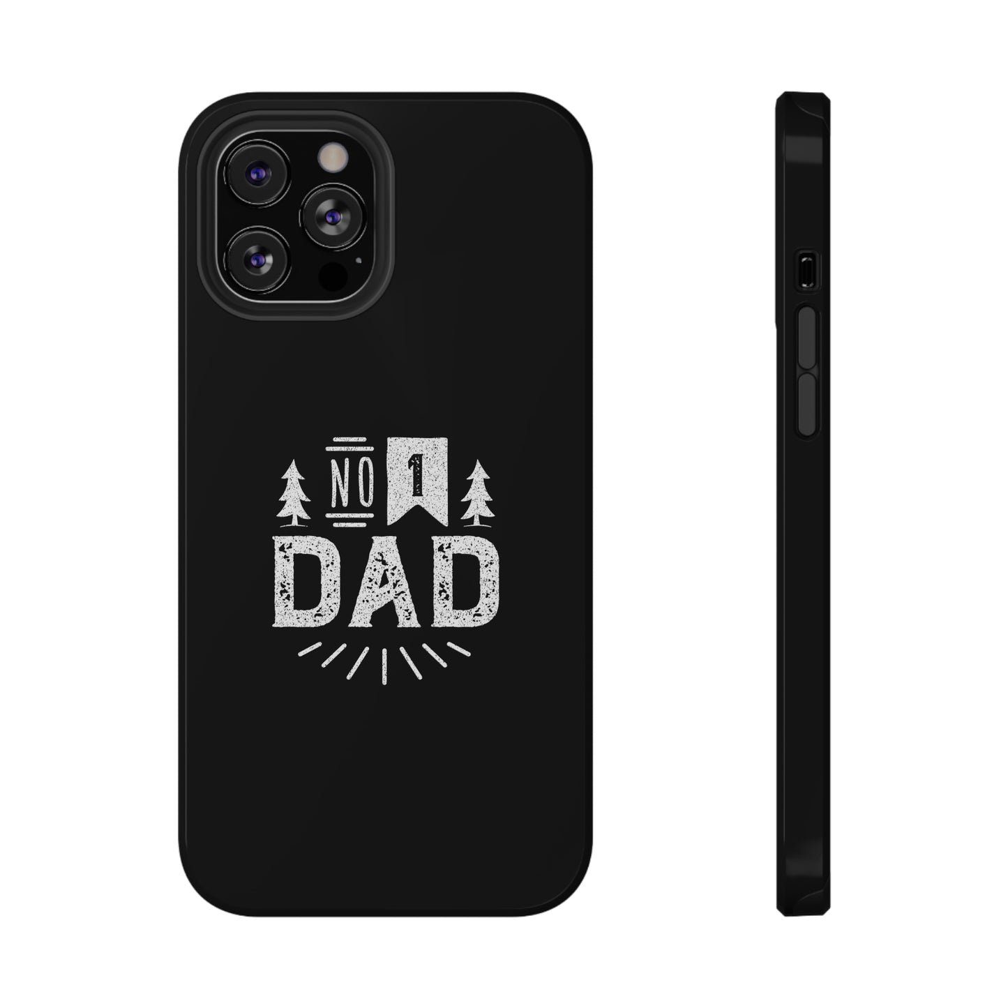No. 1 Dad Phone Case - Black