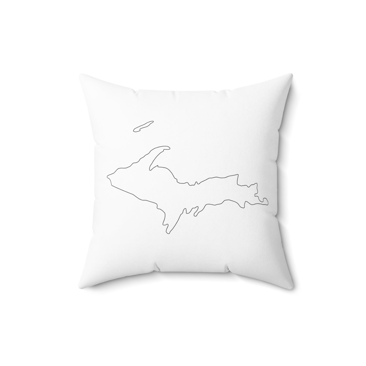Two-sided Michigan Peninsulas Square Pillow