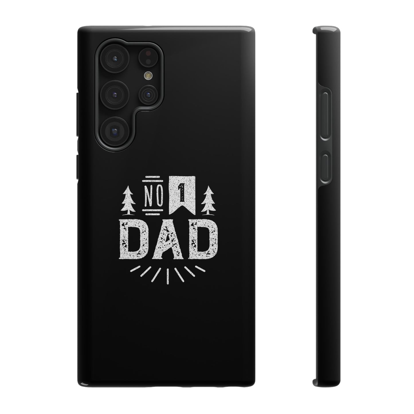 No. 1 Dad Phone Case - Black
