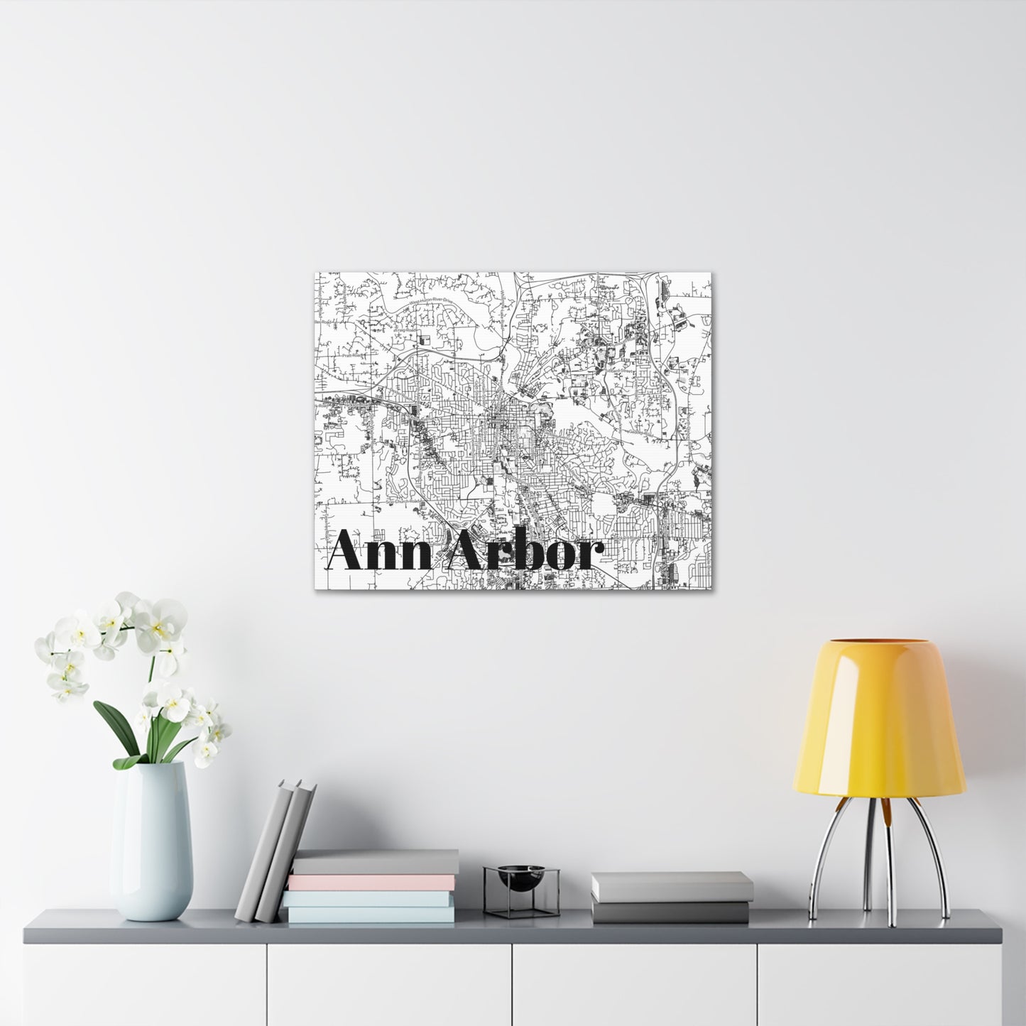 Ann Arbor (City) Canvas