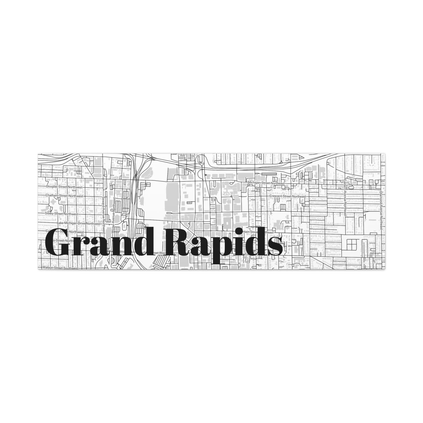 Grand Rapids (Downtown) Canvas