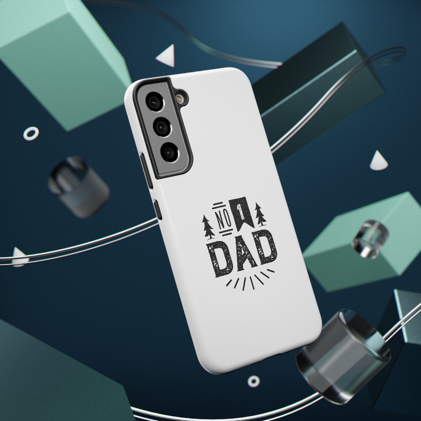 No. 1 Dad Phone Case - White