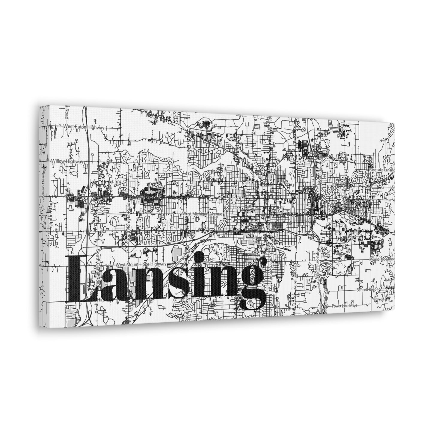 Lansing (City) Canvas