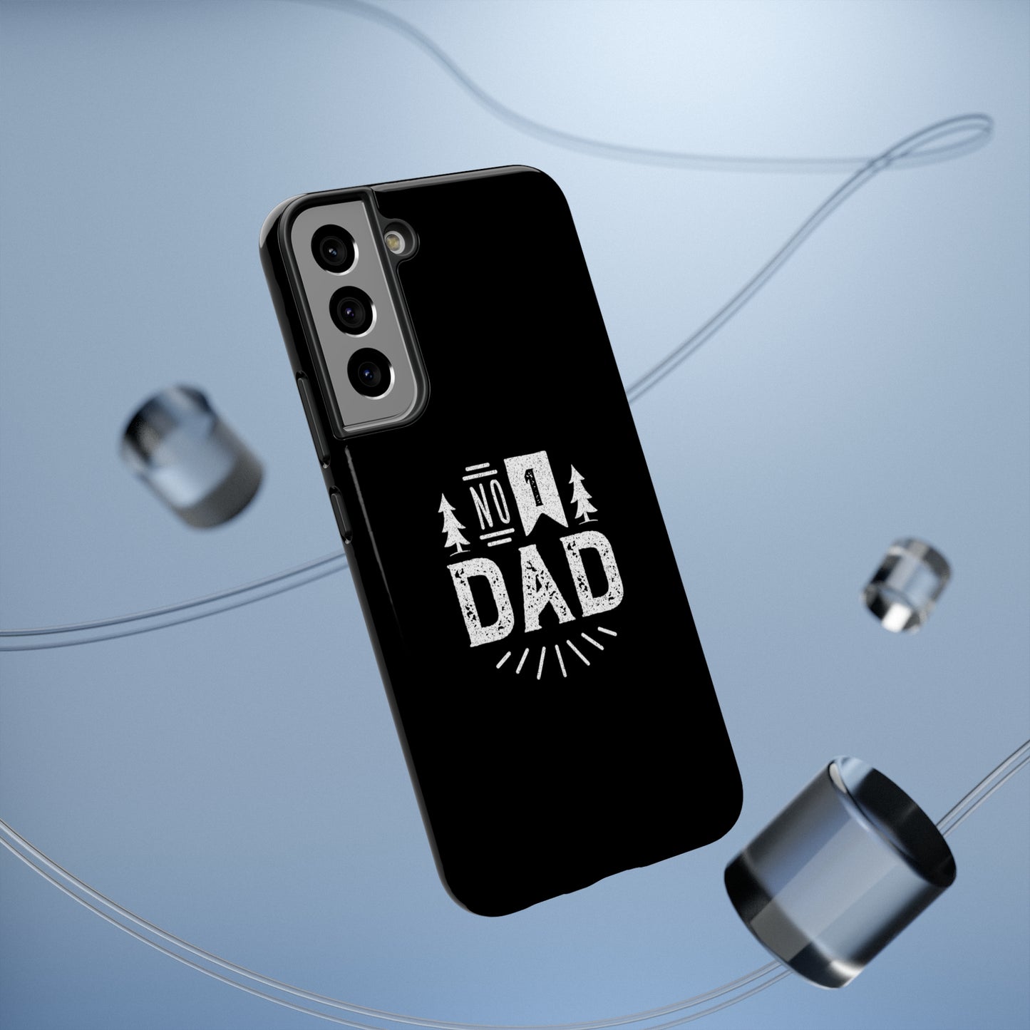 No. 1 Dad Phone Case - Black