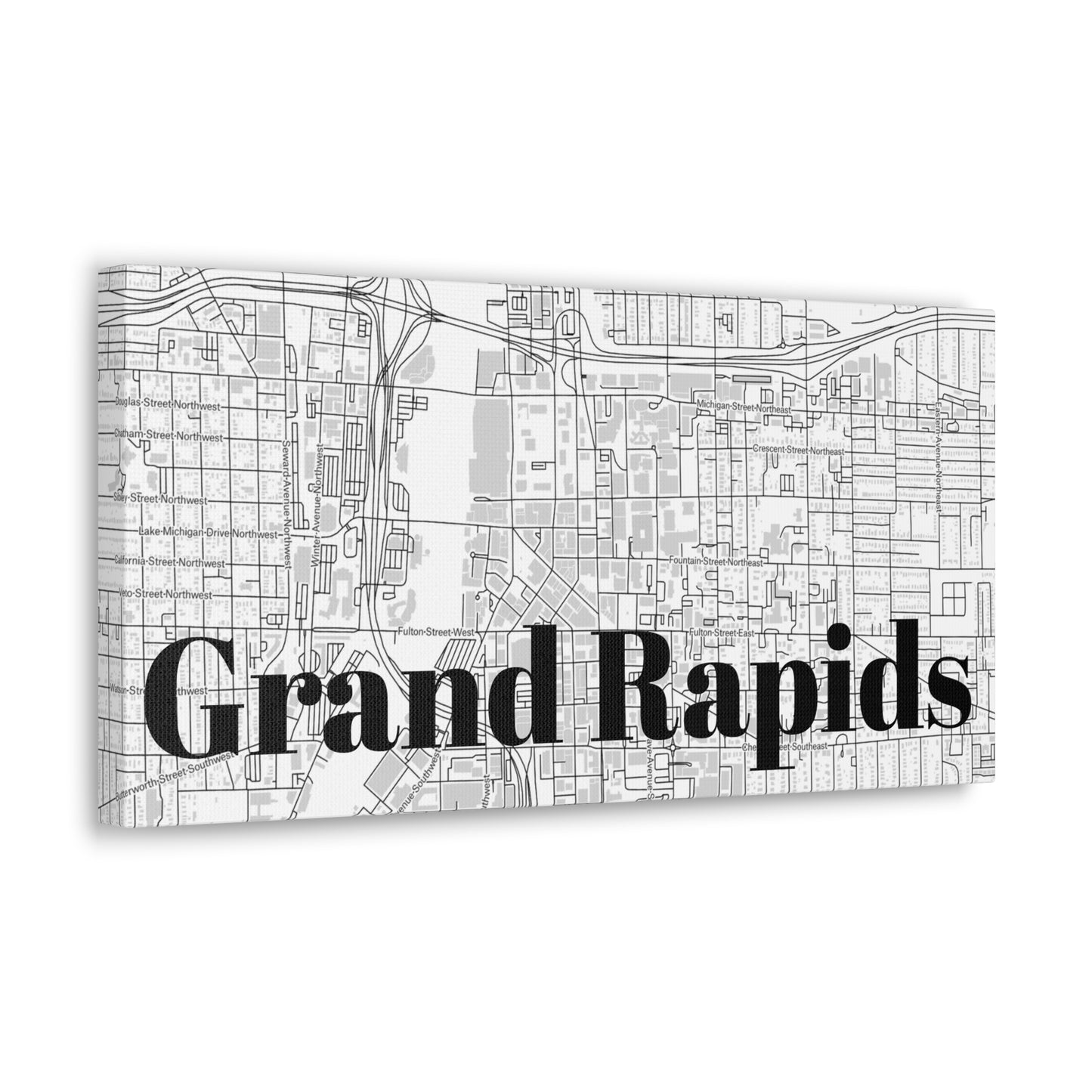 Grand Rapids (Downtown) Canvas
