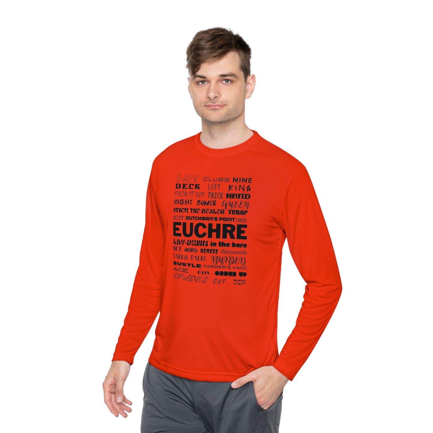 Euchre Terms Long Sleeve Shirt