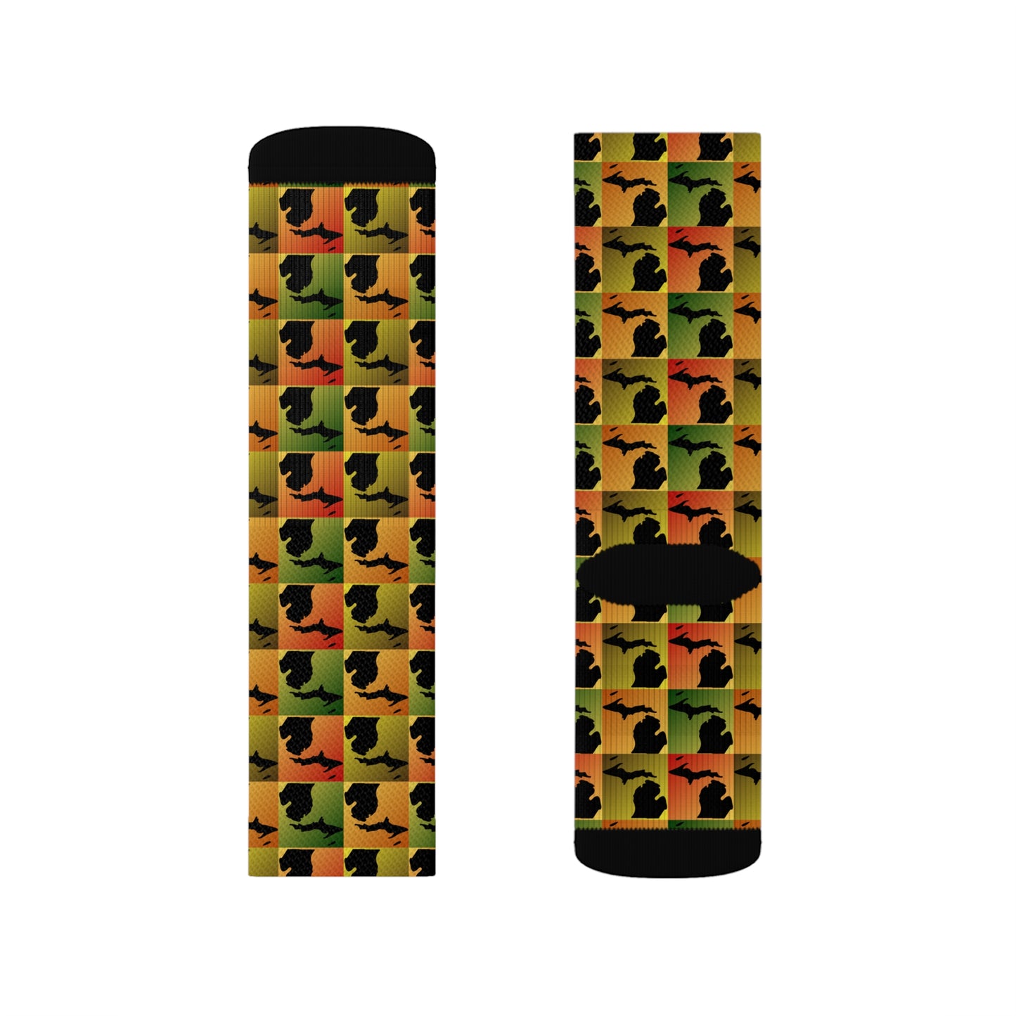 Michigan Fall Color Socks