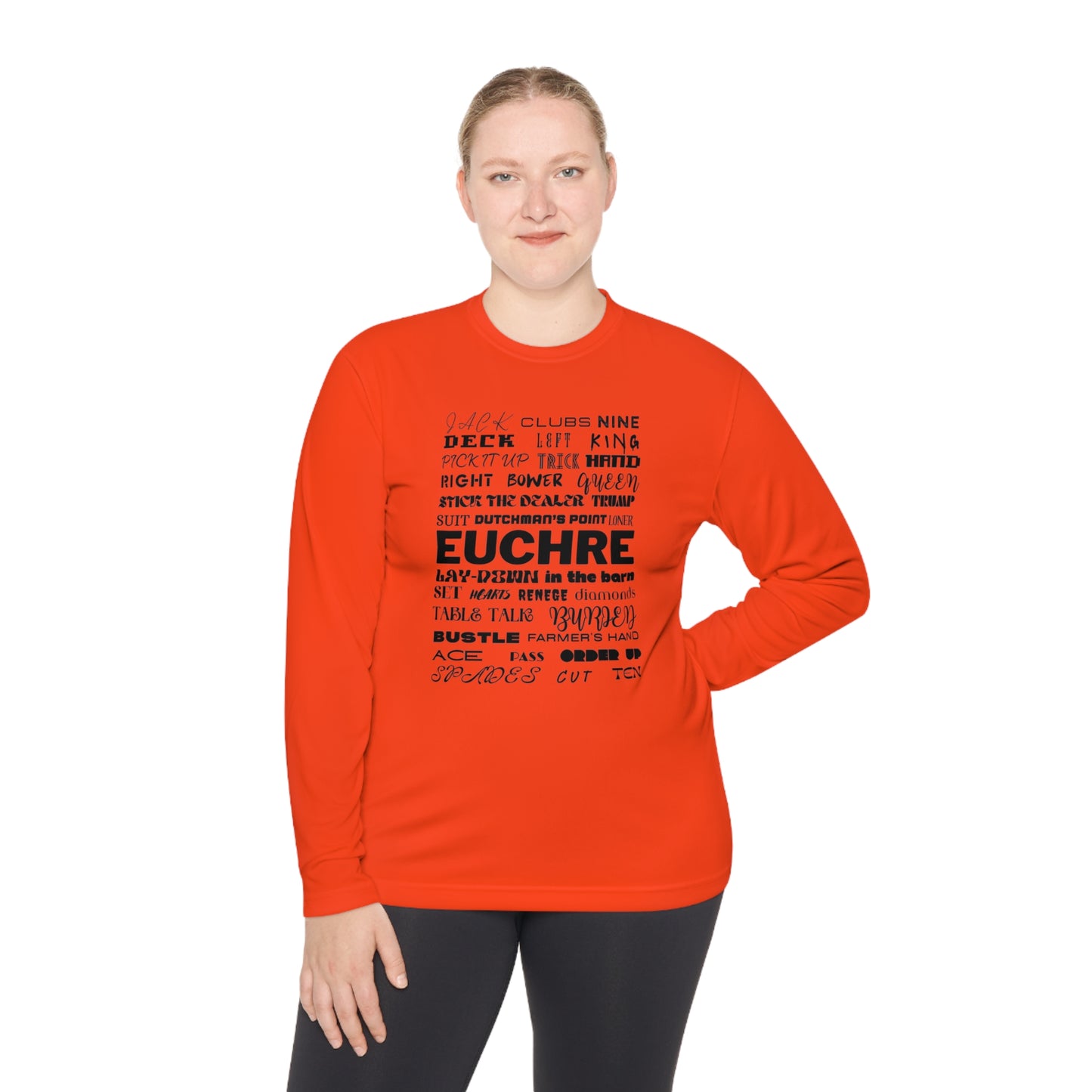 Euchre Terms Long Sleeve Shirt