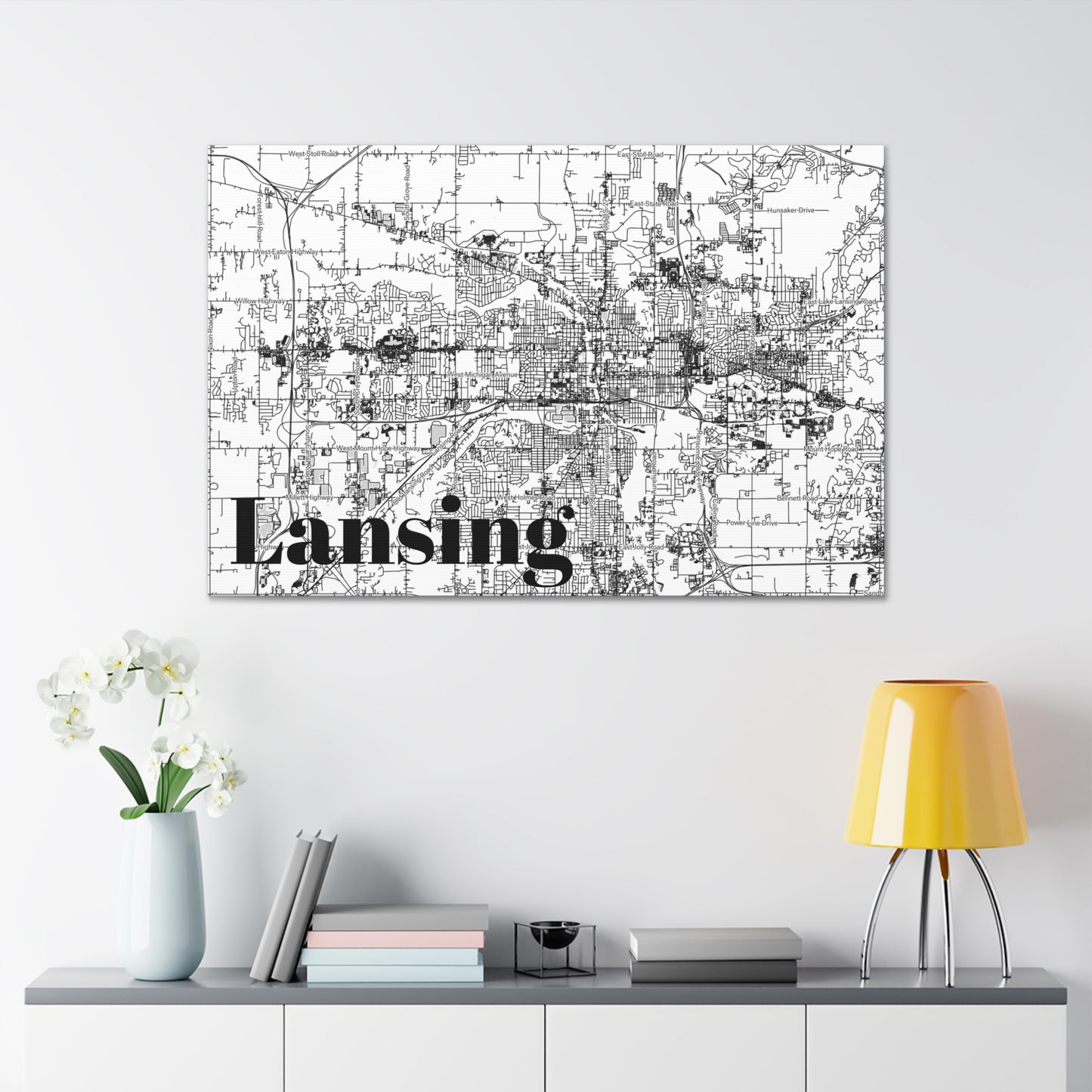 Lansing (City) Canvas