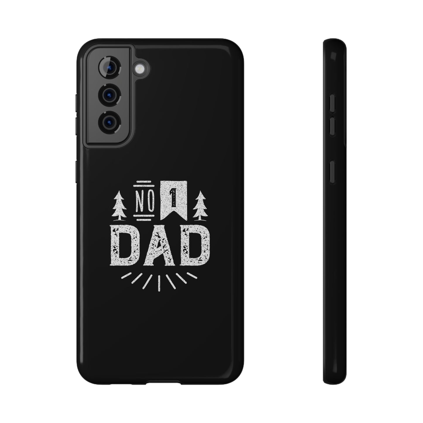No. 1 Dad Phone Case - Black