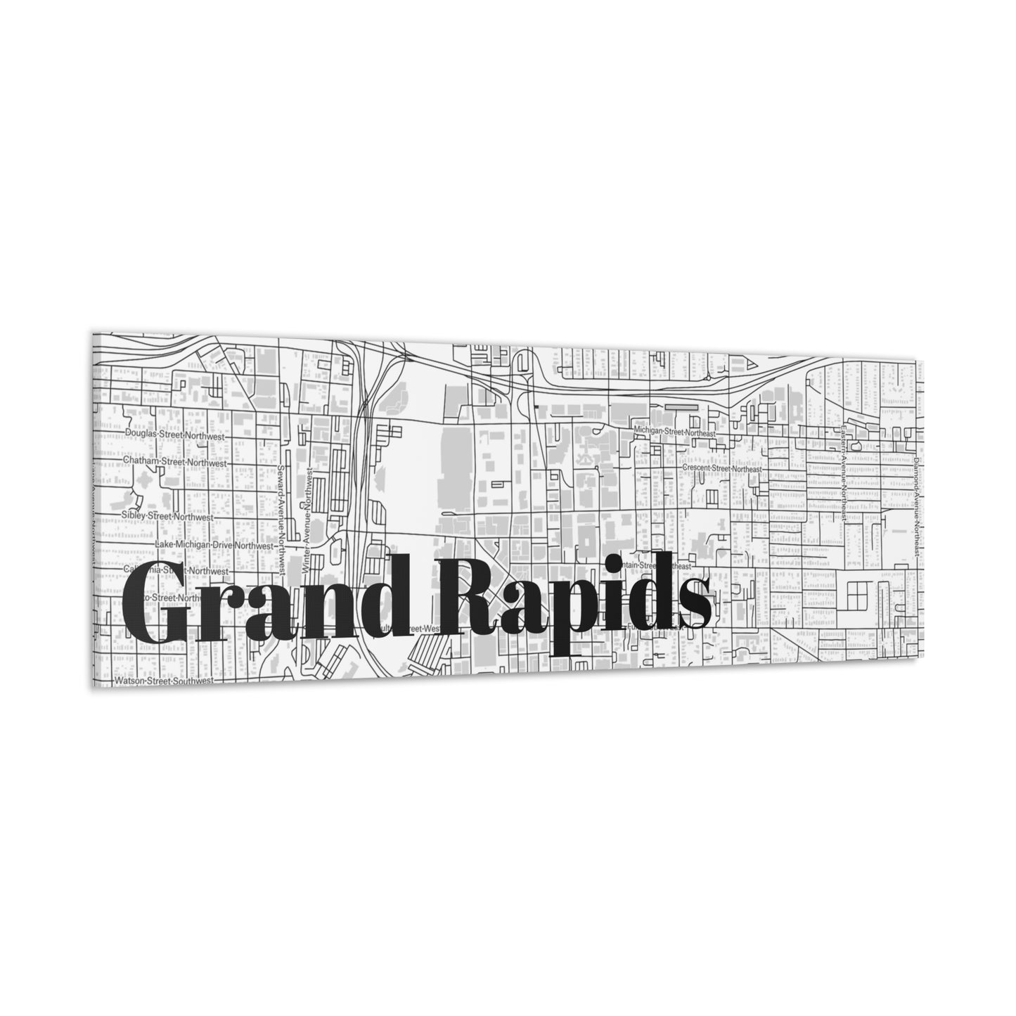 Grand Rapids (Downtown) Canvas