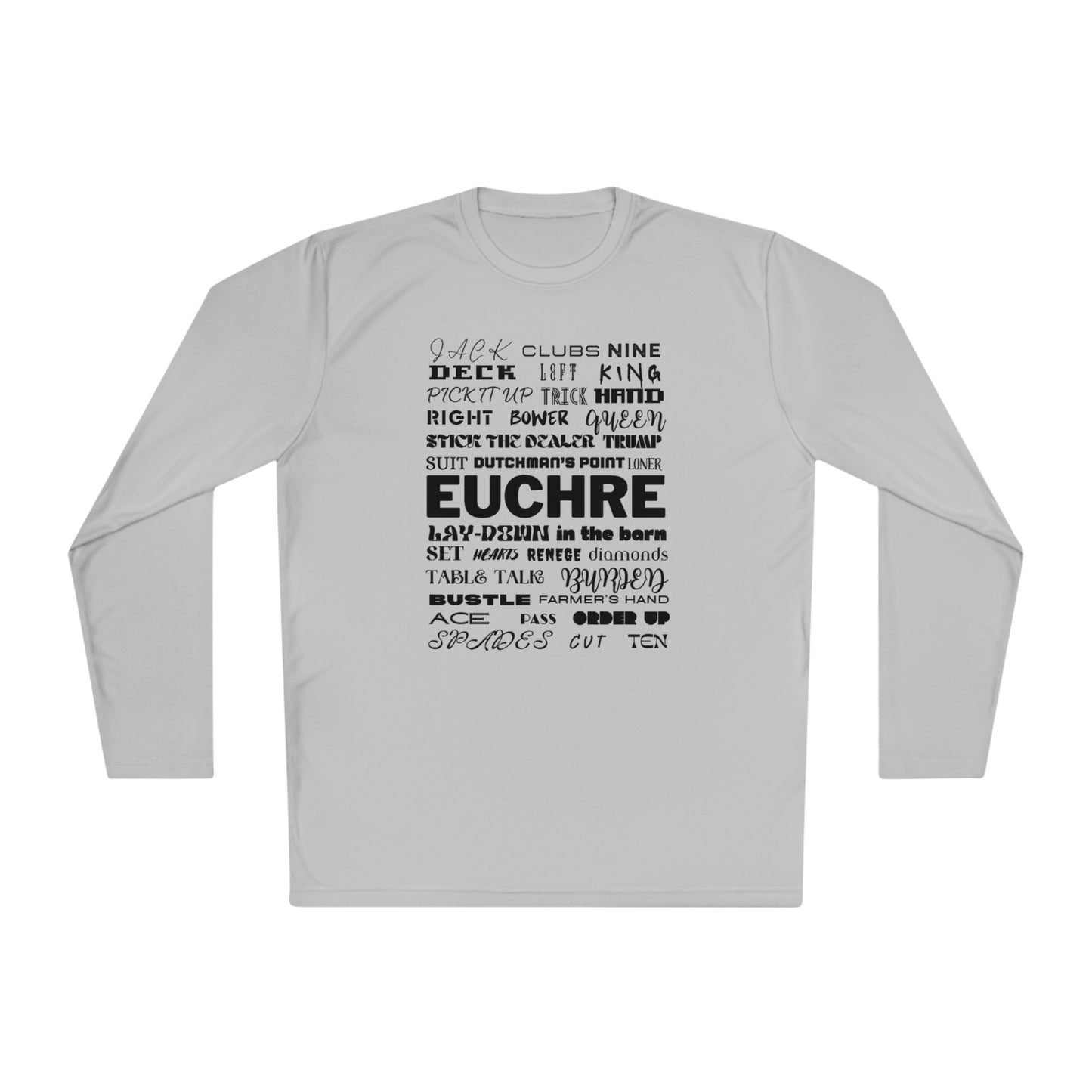 Euchre Terms Long Sleeve Shirt