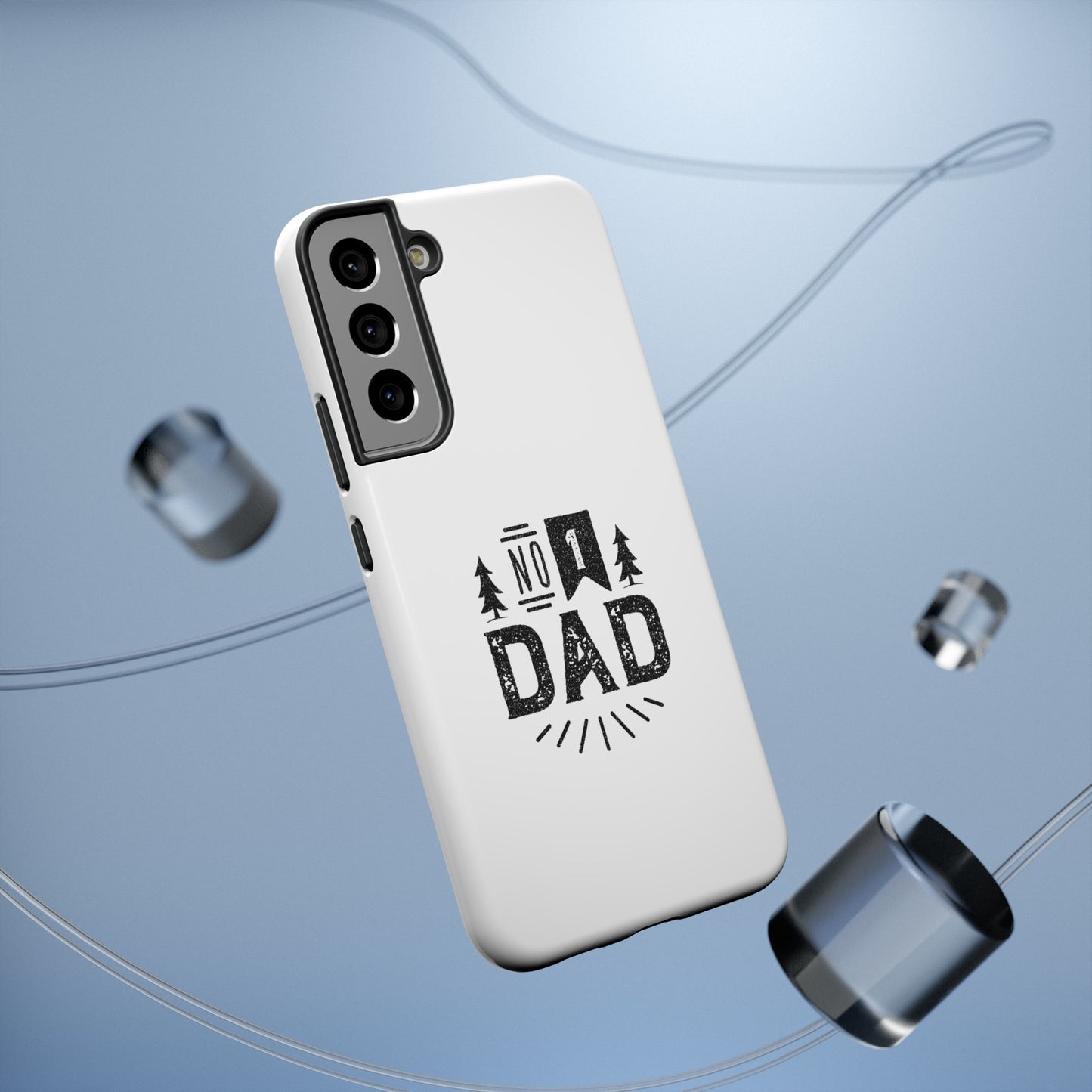 No. 1 Dad Phone Case - White