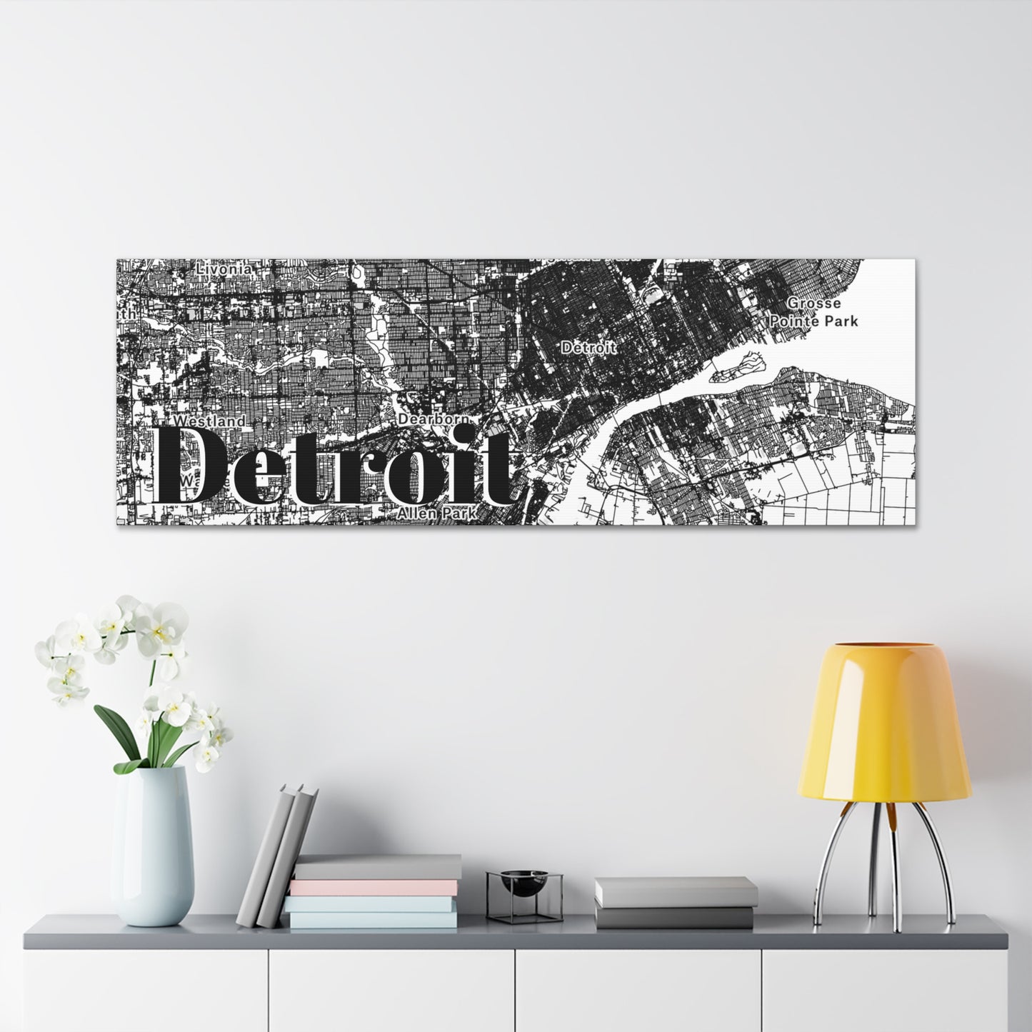 Detroit (Metro) Canvas
