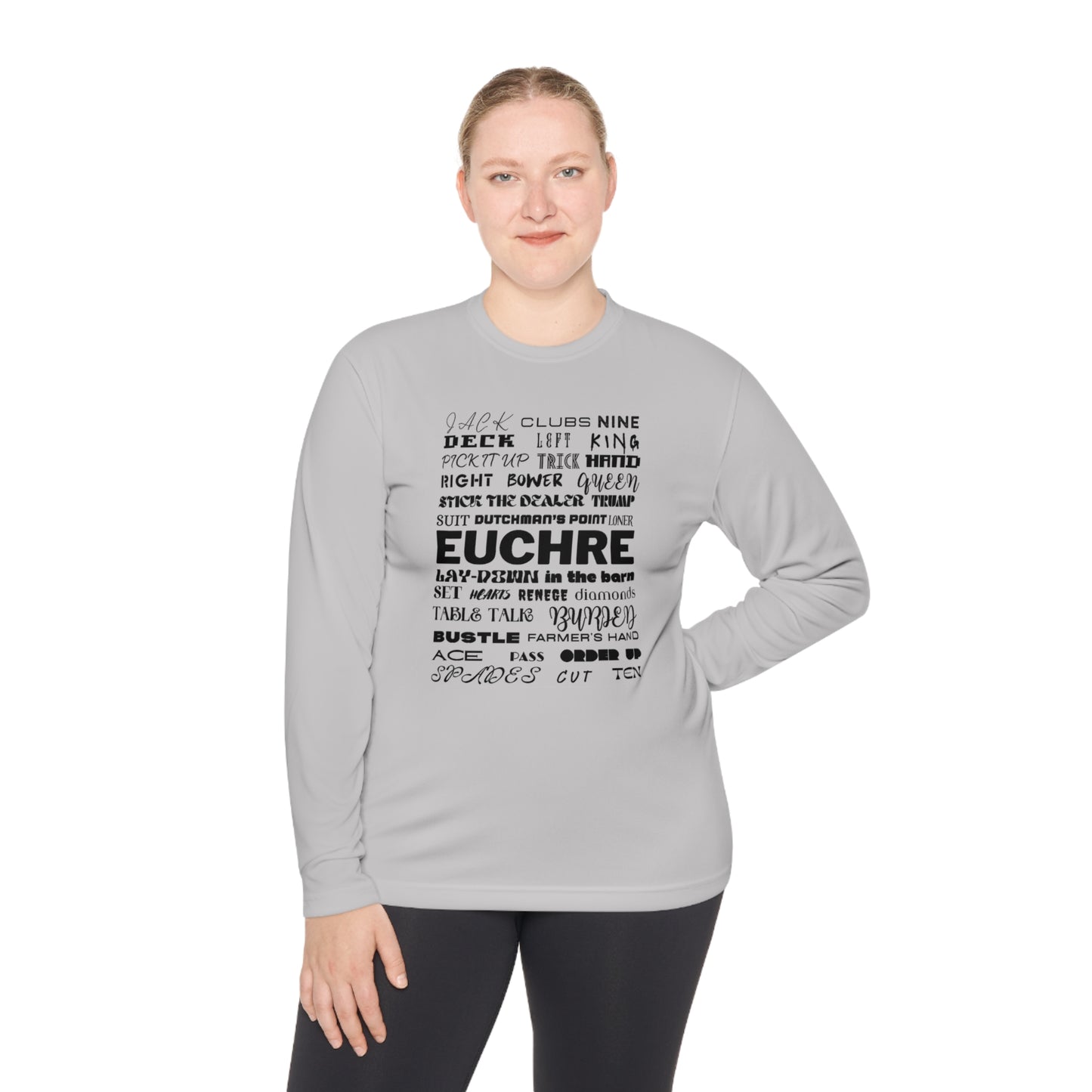 Euchre Terms Long Sleeve Shirt
