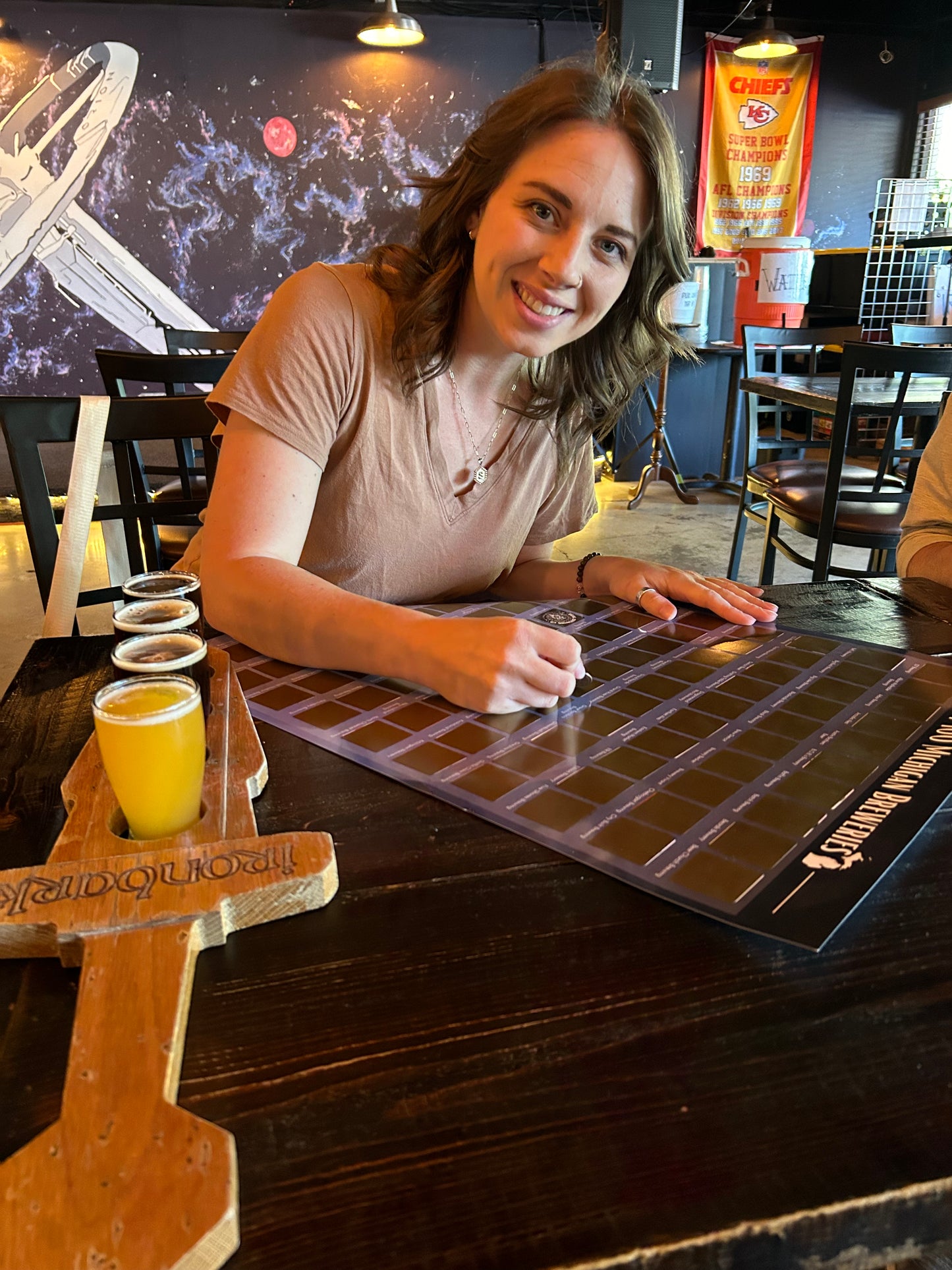 Top 100 Michigan Breweries Scratch Off Poster