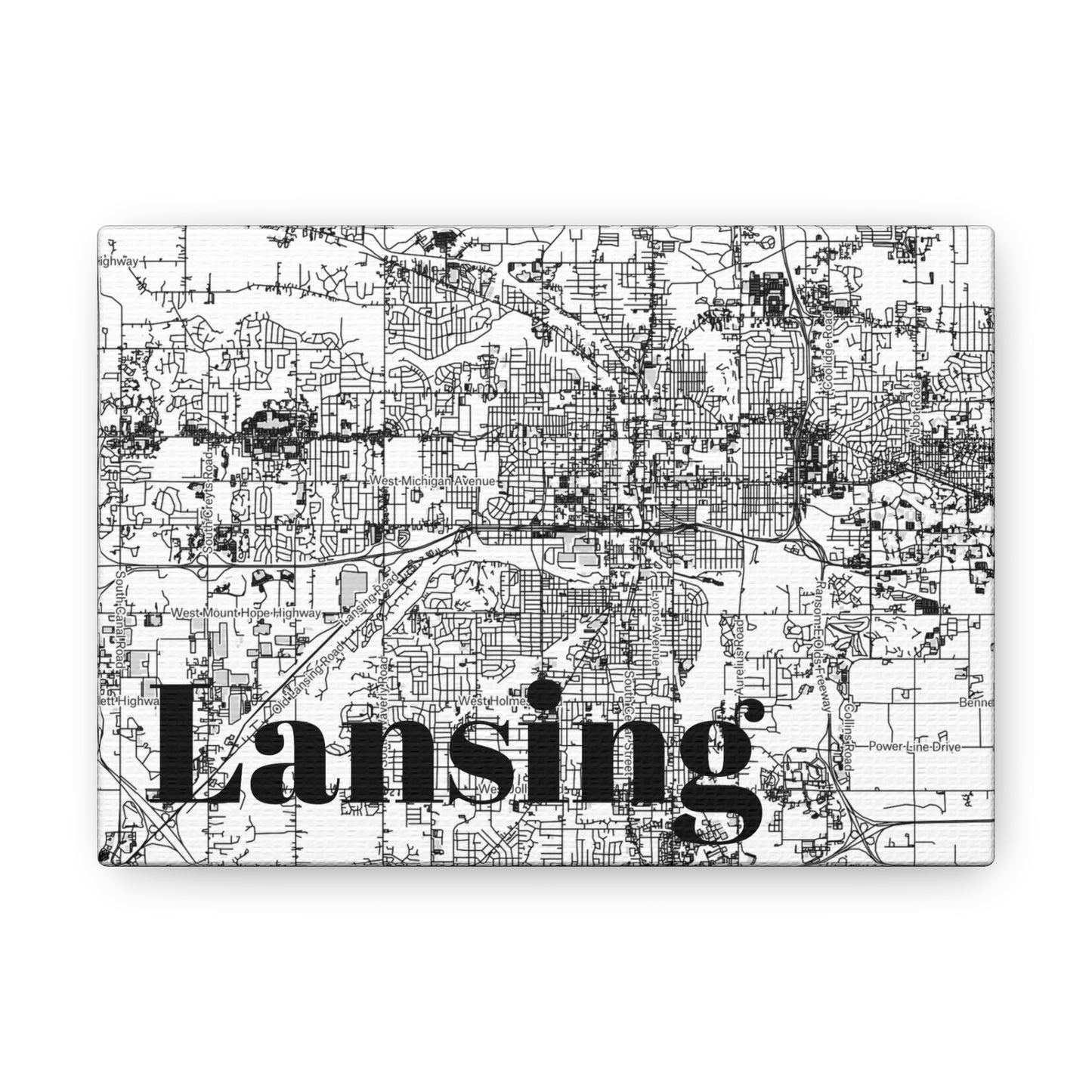 Lansing (City) Canvas