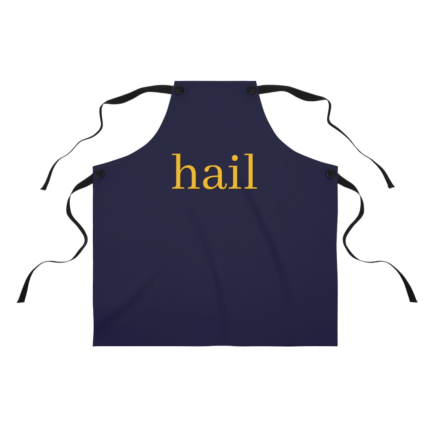 "hail" Apron