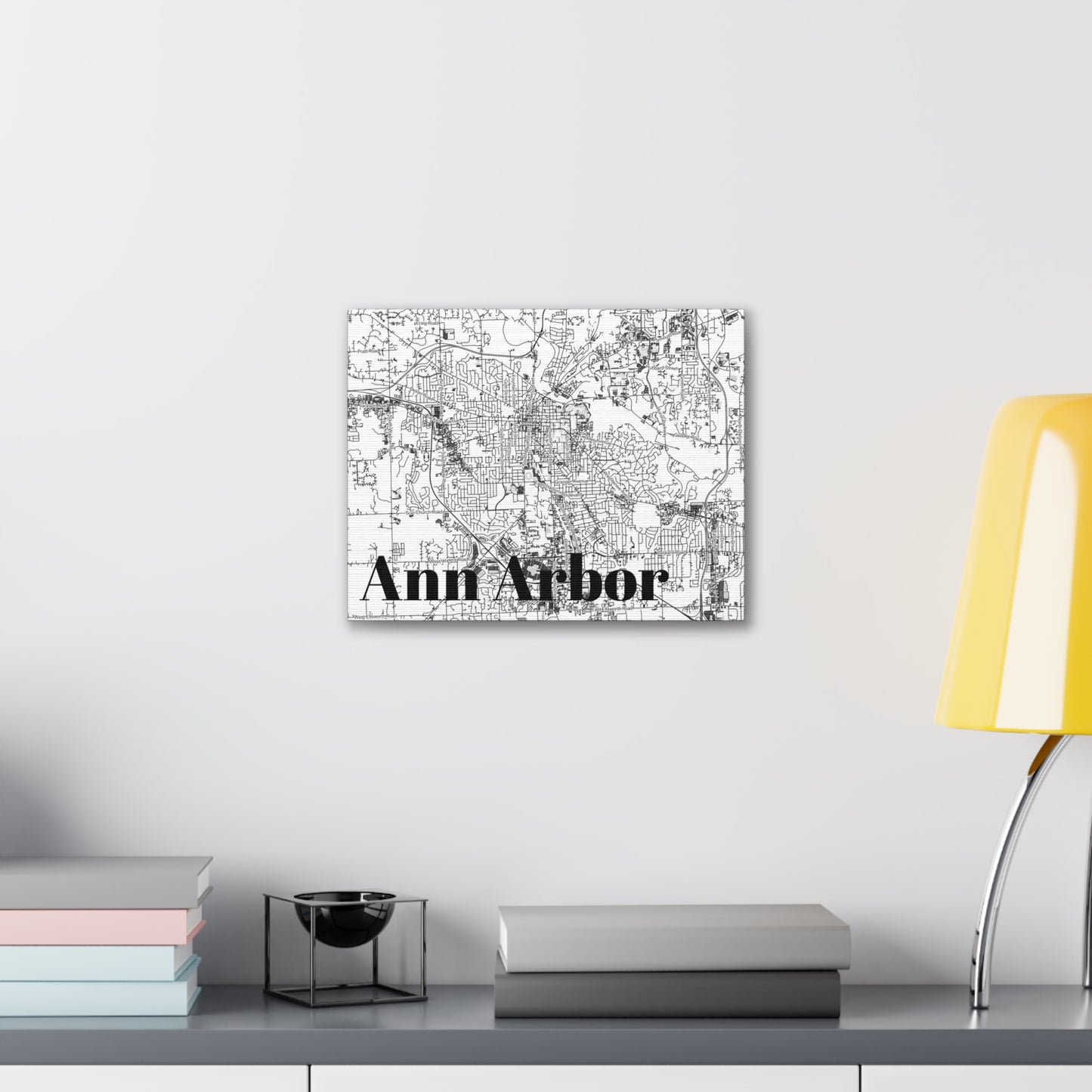 Ann Arbor (City) Canvas