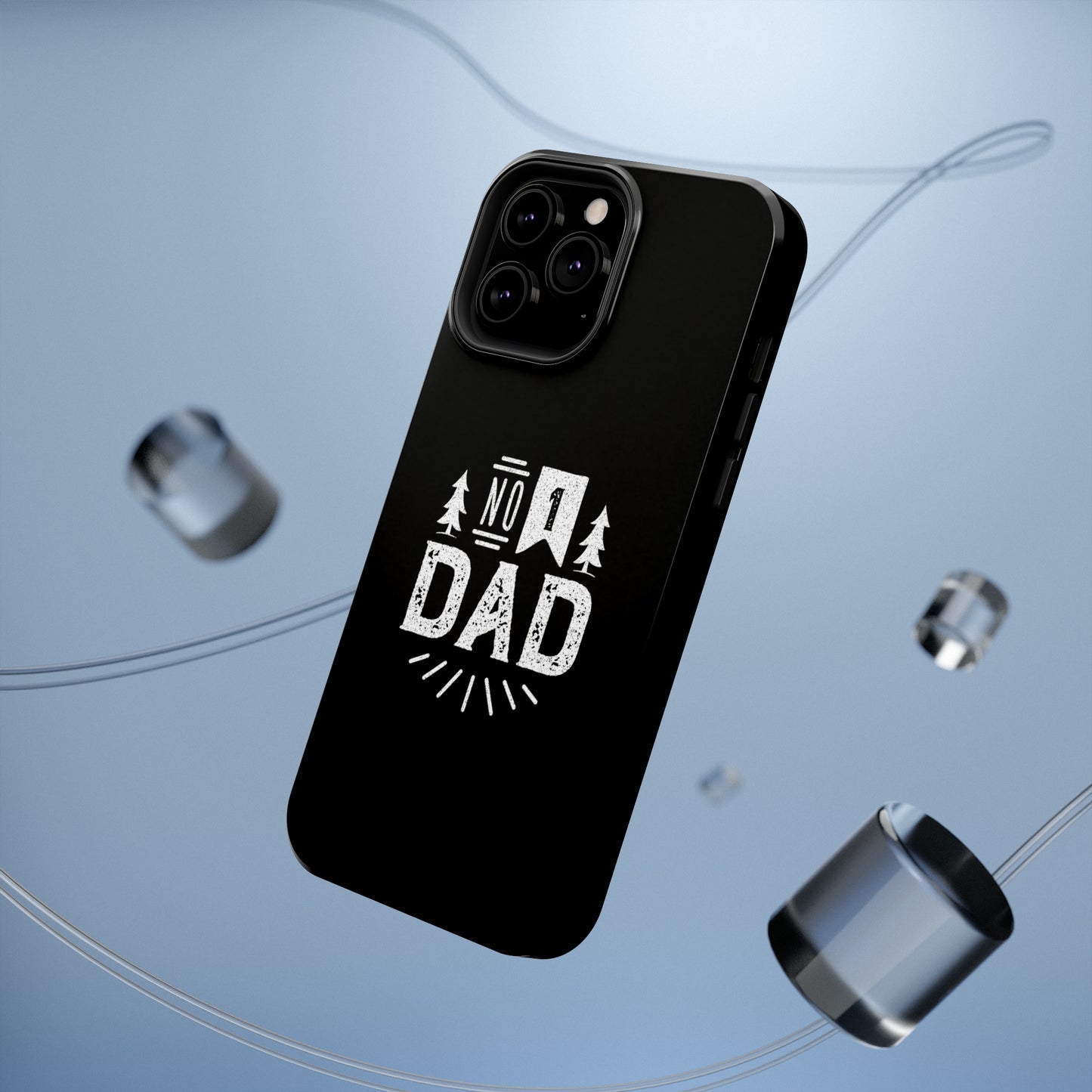 No. 1 Dad Phone Case - Black