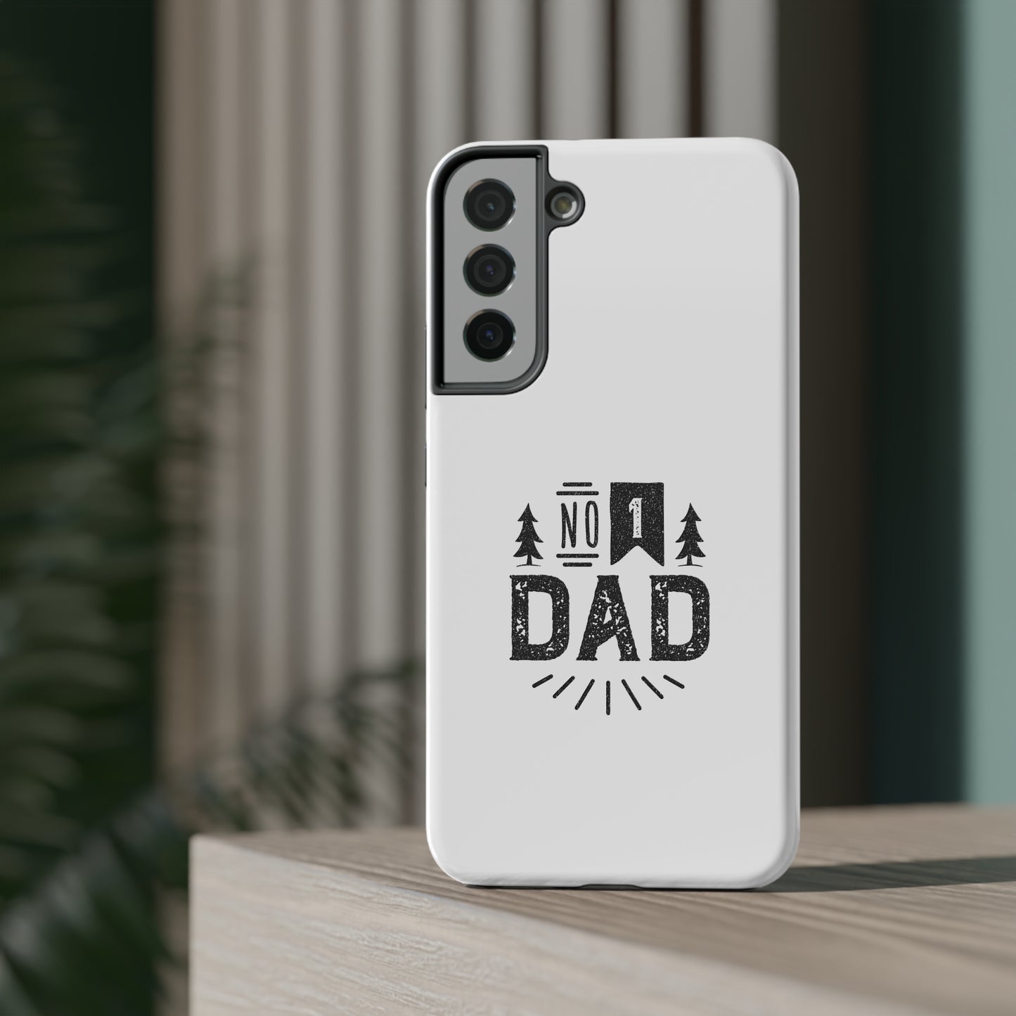 No. 1 Dad Phone Case - White