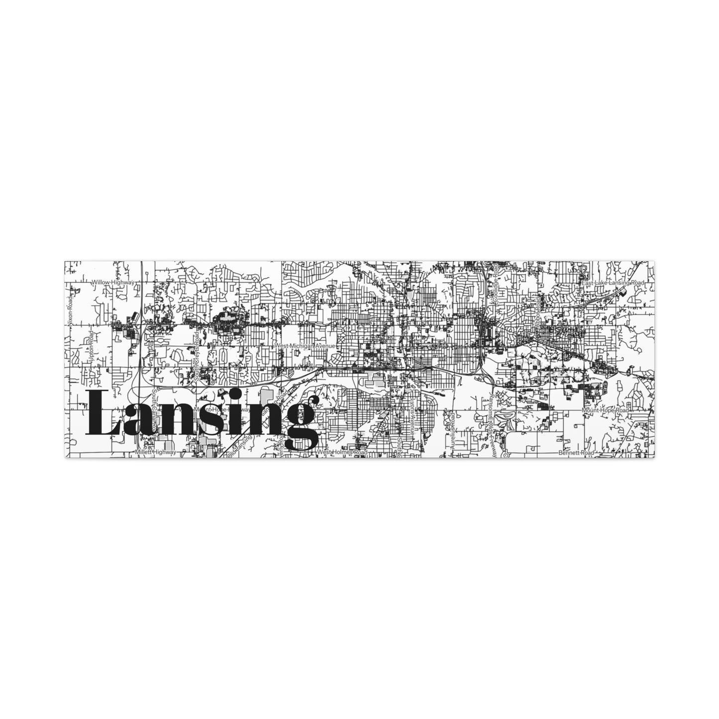 Lansing (City) Canvas
