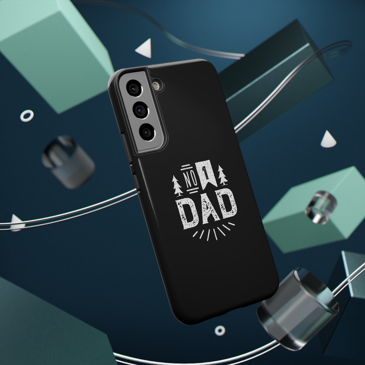 No. 1 Dad Phone Case - Black